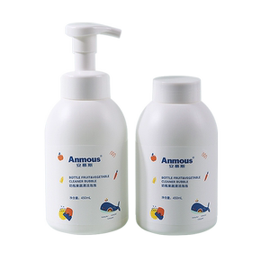 Anmes milk bottle cleaning agent baby tableware, toys, cleaning baby fruit, vegetable, wash fine foam, wash dishwashing fluid
