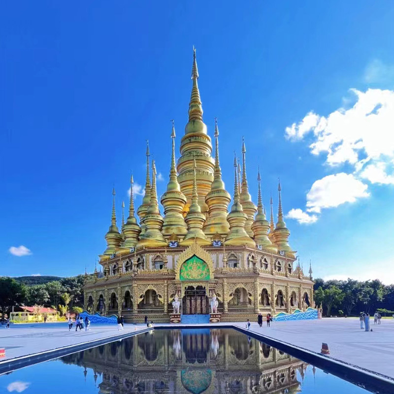 西双版纳旅游中缅边境 勐景来+独树成林+打洛国门纯玩一日游