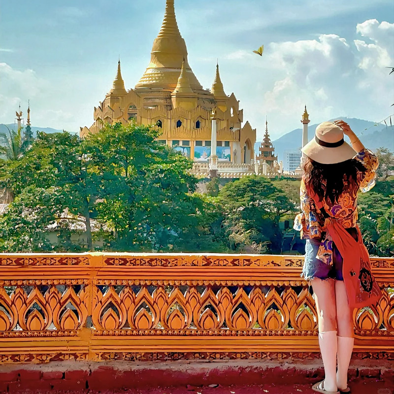 西双版纳旅游中缅边境 勐景来+独树成林+打洛国门纯玩一日游