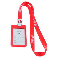 Deyou Real Estate Factory Real Estate Agency Store Employee Tag Complete Set Deyou Work Card Set Name Badge Inner Page Lanyard Belt