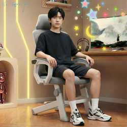 Home Ergonomic Computer Chair for Teenagers, Middle and High School Students, Study Chair for Desks, University Dormitory Gaming Chair