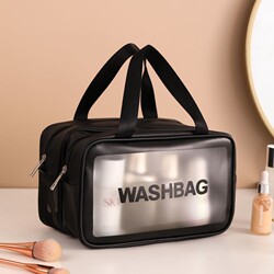 Dry and Wet Separation Large-Capacity Cosmetic Bag for Women, Portable Travel Storage Bag, 2025 New Model, Swimming, Bathing and Toiletry Bag