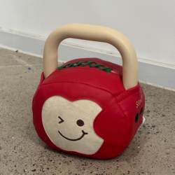 Spart Apple Kettlebell Persimmon Soft Kettlebell New Stress Relief Gadget for Women Fitness Home Use Fabric Weight Loss Gift