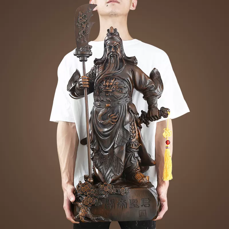 關公武将像 高約48cm 超微米】關公神像武財神供奉關聖帝君高度48cm(保平安財源廣進