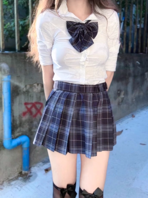 New hot girl waist-hugging sexy short-sleeved shirt Japanese pure desire jk uniform versatile white shirt women