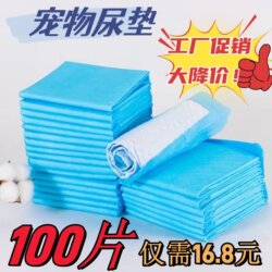 Dog Pee Pads Guide to Toilet Training, Disposable Diapers, Thickened Deodorizing Pads for Teddy Cats, Pet Pee Pads