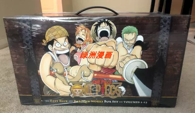 日本英文版漫画One Piece Box Set 1 海贼王盒装1-Taobao