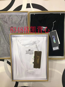 
Gekai Clothing 8348 Men's Bamboo Fiber Fashion Vest Middle-aged and Young People Solid Color Round Neck Thin Sports and Leisure Hunting