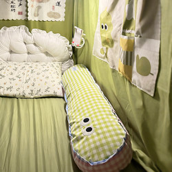 Dopamine Sleeping Leg-Hugging Pillow, Dormitory Bedside Soft Cushion, Side Sleeping Long Pillow, Bedside Long Strip Pillow ins Style