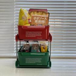 Cup Storage Rack Living Room Desktop Coffee Corner Snack Storage Rack Dining Table Storage Box Drawer Type