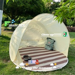 One-Touch Tent for Picnics, Outdoor Folding, Portable, Easy to Set Up, Quick-Opening Camping, Beach, Single-Person Small Tent