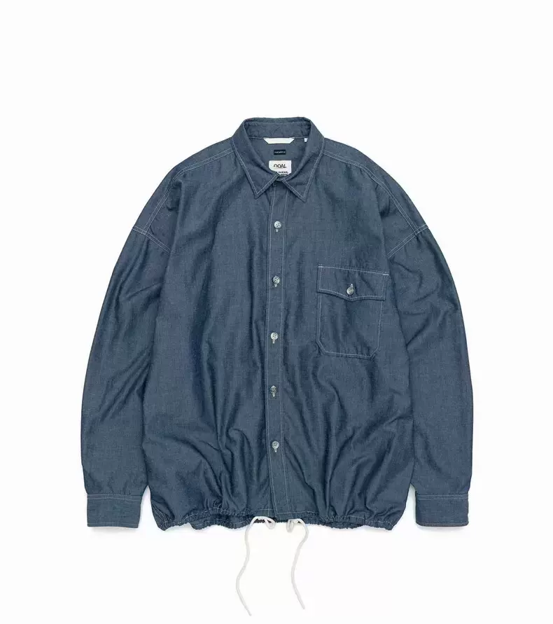 Nanamica Chambray CPO Shirt Jacket 牛仔口袋衬衫夹克23SS-Taobao