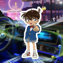 Conan Car Fragrance Air Freshener Perfume Air Vent Rearview Mirror Aroma Pendant Hanging Ornament