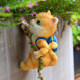 Cute kitten outdoor flower gardening wall hanging wall decoration courtyard tree hanging flower pot hanging kindergarten decoration ornaments