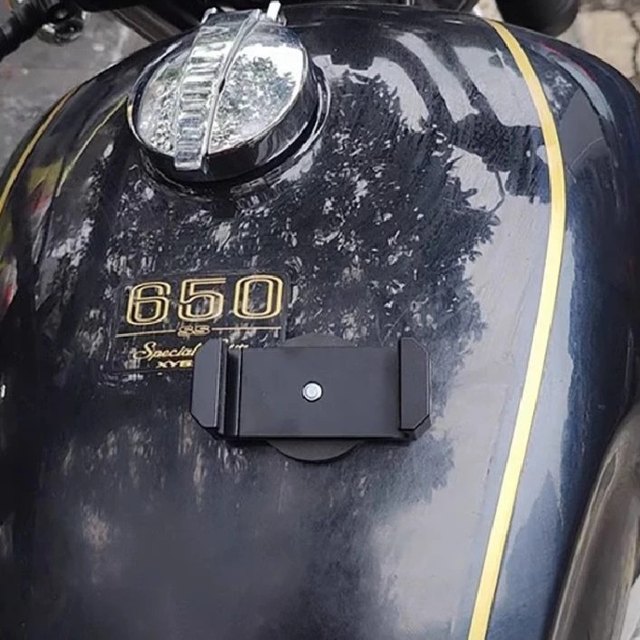 Magnetic mobile phone holder, strong magnet clip, shock absorption, cruise rally, Harley motorcycle, street car, motorcycle fuel tank navigation