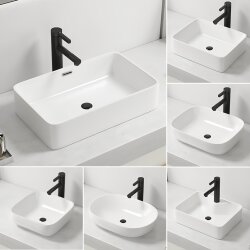 High-End Ceramic Countertop Basin, Various Sizes, Artistic Basin, Household Washbasin, Single Basin, Balcony Washbasin, Face Basin