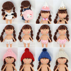 
Spanish Potato Doll Clothes Hat Underwear Vinyl Doll Small Eyes Changing Clothes Retro Imported Toy Girl