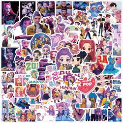 55 Kpop Demon Hunters Stickers for Decorating Planners, Water Bottles, Computers, and Phones, Waterproof Stickers