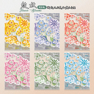 
Spot 48 hours, dream radio wave <bloom> large frame original acrylic postcard valley card frame