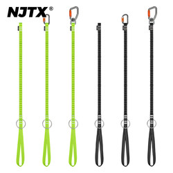 Njtx Quiet Adventure Tree Work Chainsaw Elastic Rope Anti-Loss Rope Electric Hammer Anti-Fall Safety Rope Ice Pick Lanyard