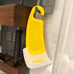 Multifunctional Silicone Spatula for Filling, Pot Scraper for Dumpling Filling, Dish Scraper, Non-Stick Pot Cleaning, Household Silicone Spatula
