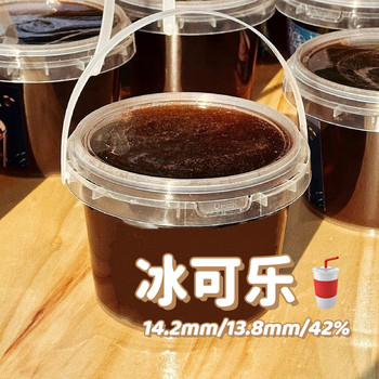 
New ice cola fake water foaming glue transparent thick bubble milk vat slime decompression toy high value