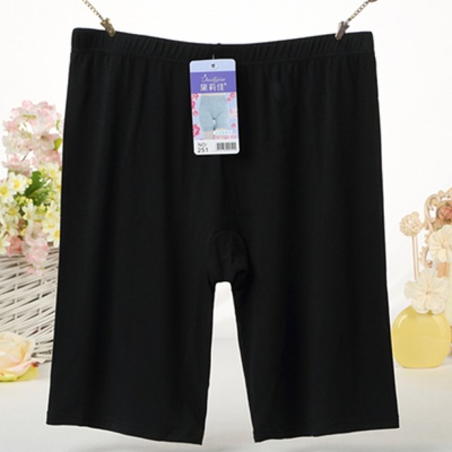 Fat MM fat girl underwear for women with anti-exposed skin, can wear internet celebrity large-size sanitary napkin safety pants 200Jin [Jin equals 0.5 kg] waist and abdomen