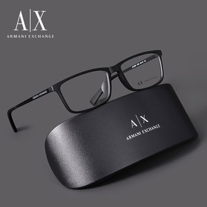 
ARMANI Armani glasses frame for men and women business casual square plate anti-blue light myopia glasses frame AX3027