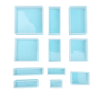 DIY rectangular mold handmade ornament specimen
