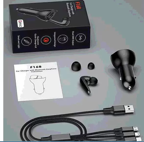 Qimic Qc4 0车充12w 附耳机 Enc降噪 2端口兼容iphone Android Qimic Qc4 0车充12w 附耳机 Enc降噪 2端口兼容iphone Android