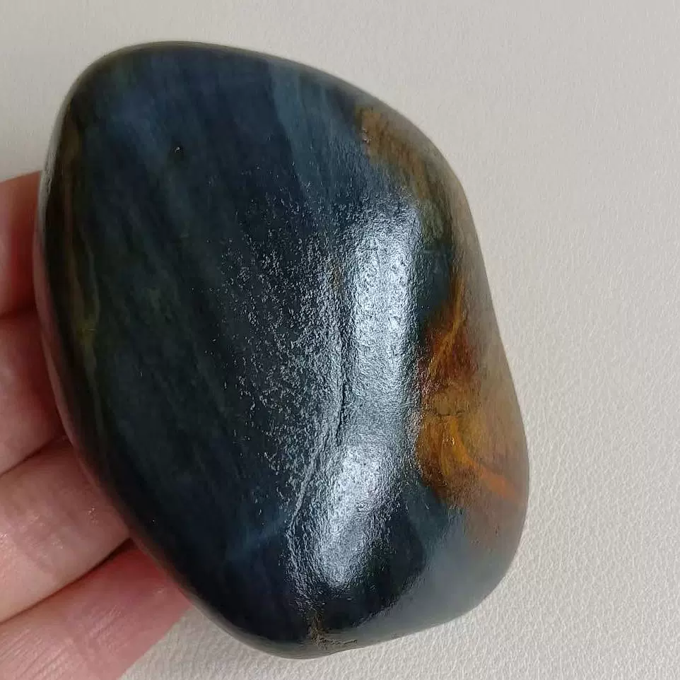 高品質！和田玉★青花籽料の置物、ストラップにも！証明書付き original.jpg?1731296965