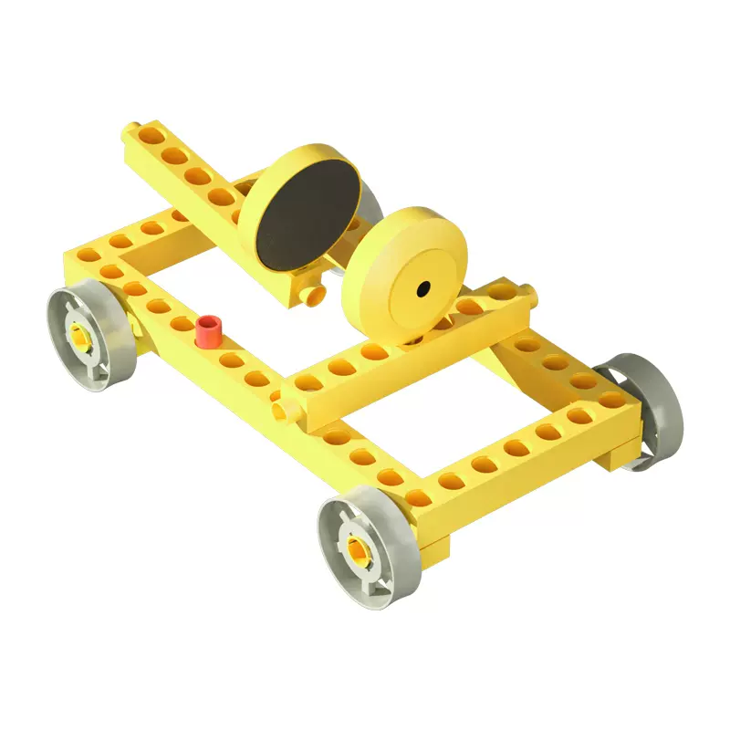 磁力小车实验小学生教科版二年级科技小制作小发明diy材料玩教具