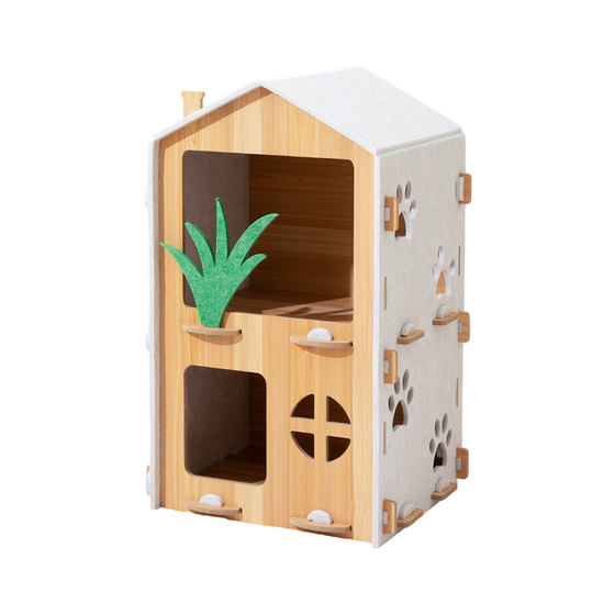 Fever cat villa double -layer cat's nest Summer four seasons common summer multi -cat family closed security feeling cat room
