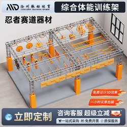 Ninja Disorder Track Physical Comprehensive Energy Training Frame Ninja Track Physical Pavilion Spartan Competition Fitness