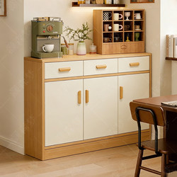 Sideboard Against the Wall, Integrated Storage Cabinet, Multifunctional Small Kitchen, Living Room Storage Cabinet, Storage Side Cabinet, Household Tea Cabinet