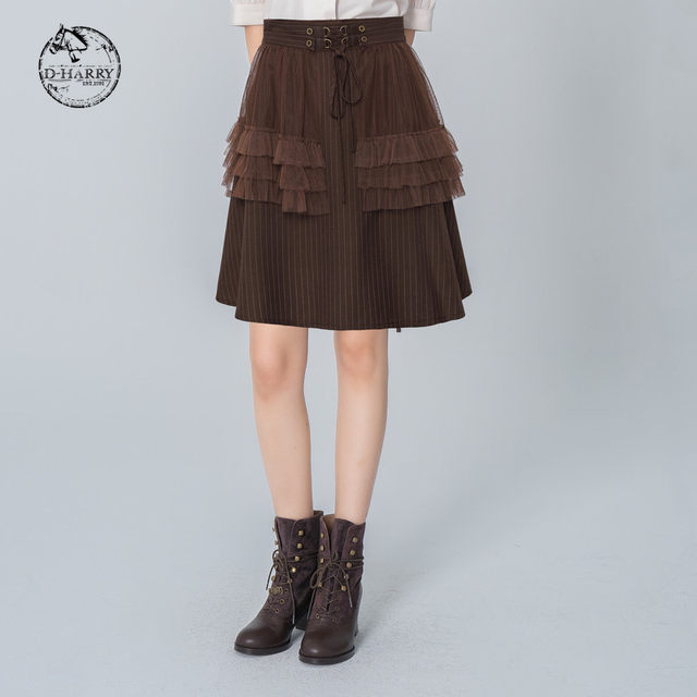 D-HARRY/Die Harry's new A-line skirt for women's playful princess skirt short skirt DH223M95282D
