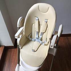 Suitable for pouch children's dining chair k28 cushion seat cover leather case five-point safety belt baby seat accessories