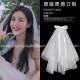 Li Yitong's same bow proposal proposal, small gauze hair clip, wedding photo reception certificate register, panton gauze bride hair accessories