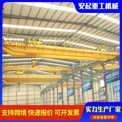 Electric double beam crane 5-2 tons bridge lifting equipment workshop dock cargo handling double beam crane