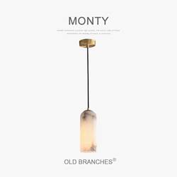 Old branch Monty medieval Spanish marble chandelier retro restaurant bar bedroom bedside atmosphere light