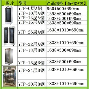 
Fermentation box commercial household 6-tray to r32-tray stainless steel fan constant temperature bread and steamed bun fermentation machine
