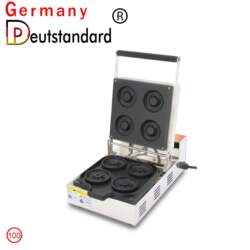 Donut machine commercial large-hole Donaz donut four-hole Japanese crispy machine Western European snack dessert
