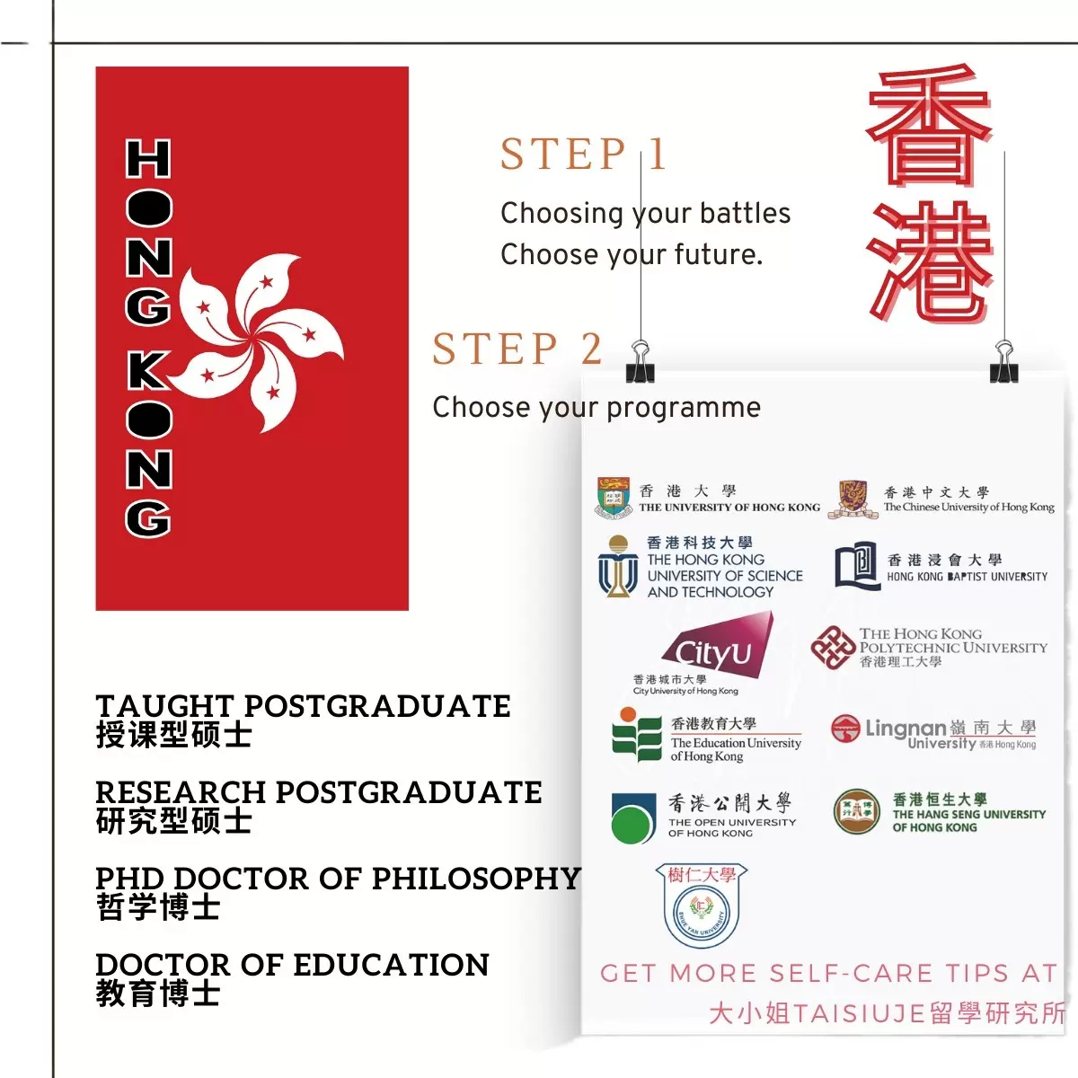 香港留学博硕研究生英语文书申请套辞推荐信研究计划建议书
