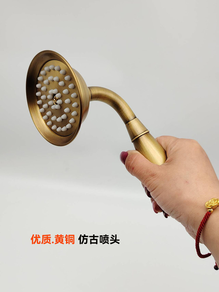 ゴールド シャワーヘッドセット 真鍮製 ゴールド シャワーヘッドセット 真鍮製 【公式通販】