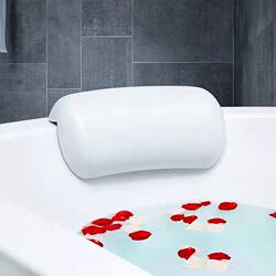 Bathtub Pillow, Bath Cushion, Waterproof and Non-Slip Backrest Cushion, Bath Pillow, Spa Headrest, Bathtub Accessories, Headrest Cushion