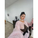 Nange fat sweater for women, lazy style, spring and autumn, large size, fat mm, loose, slim, off-shoulder, outer wear, inner sweater