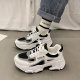 2025 Spring and Autumn Hot Thick Sole Daddy Shoes for Women in Autumn and Winter High-end 2024 New Street Fried All-Match Casual Sports Shoes