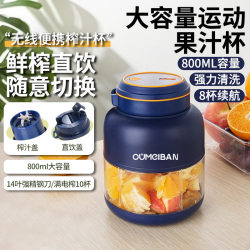 Small Portable Juicer for Home Use, Fruit Juice Cup, Fruit Puree Maker, Wireless Electric Ice Crusher, Juice Machine, Gift