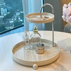 Cosmetic Storage Rack, Dressing Table, Skin Care Products, Perfume, Lipstick, Organizing Storage Box, Desktop Entrance Shelf, High-End Feel