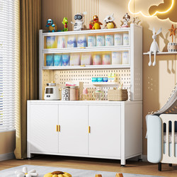 Sanjian Baby Feeding Table Storage Cabinet for Baby Supplies, Milk Preparation, and Supplementary Food, Floor-Standing Multi-Layer Storage Cabinet